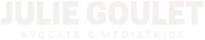 Me Julie Goulet Avocate Médiatrice Logo